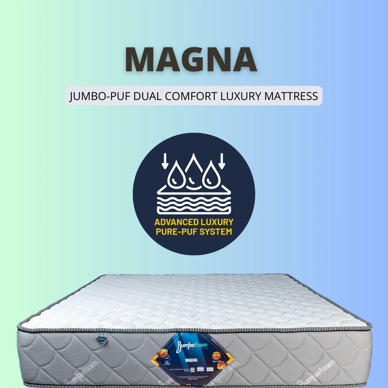 Jumbo Pocket spring mattress